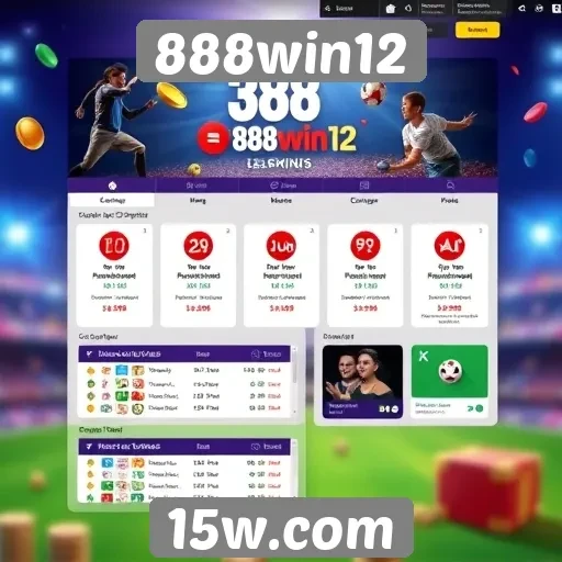 Interface do usuário do 888win12 é intuitiva